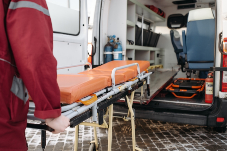 ambulance close up