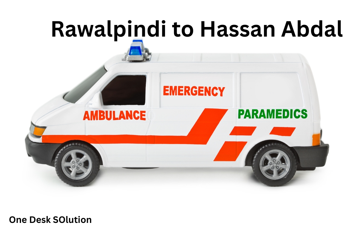 Ambulance fares from Rawalpindi to Hassan Abdal insaf ambulance