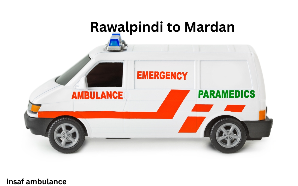 Rawalpindi to Mardan ambulance fare