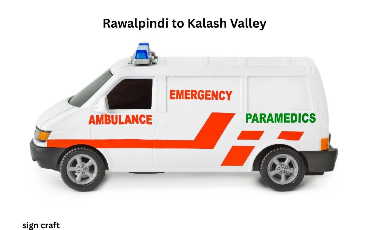 Rawalpindi to Kalash Valley ambulance fare