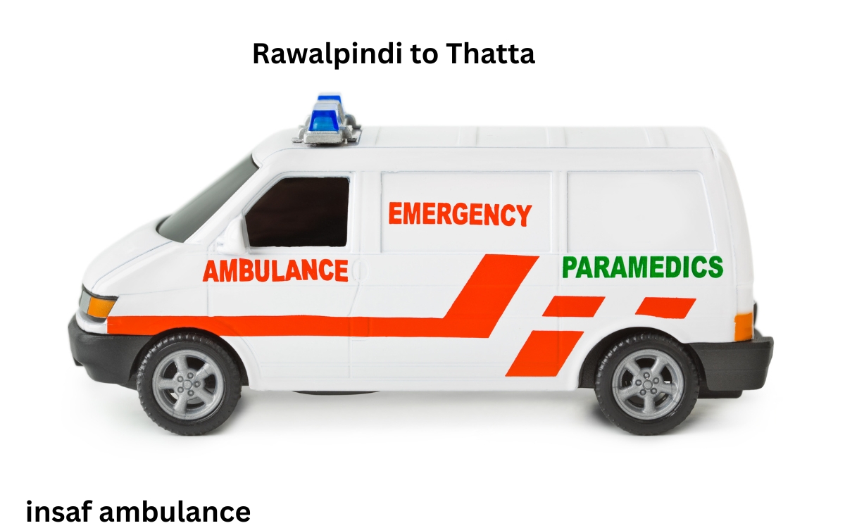 Rawalpindi to Thatta ambulance fare