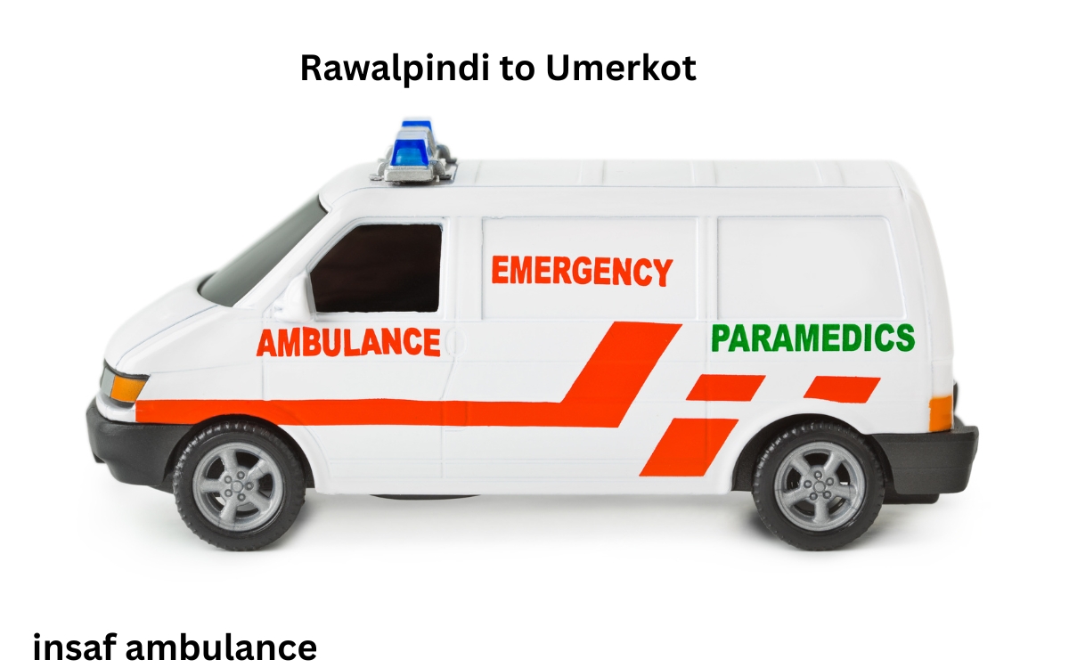 Rawalpindi to Umerkot ambulance fare